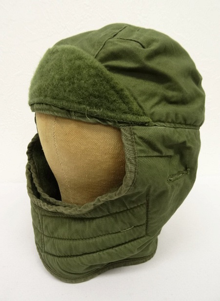 画像: 70'S US ARMY 裏地ボア付き ヘルメットライナー 防寒キャップ (VINTAGE) 「Cap」 入荷しました。