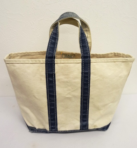画像: 80'S LL Bean 2色タグ 耳付き キャンバス トートバッグ USA製 (VINTAGE) 「Bag」 入荷しました。