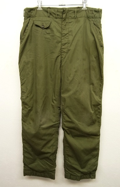 画像: 50'S アメリカ軍 BUAERO US NAVY WL-1 裏地ウール フライトトラウザーズ (VINTAGE) 「Bottoms」 入荷しました。