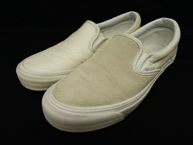 画像: Engineered Garments x Vans レザー スリッポン (USED) 「Shoes」 入荷しました。