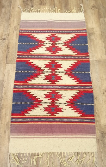 画像: ウール メキシカンラグ 140cm x 70cm (VINTAGE) 「Antique Goods」 入荷しました。