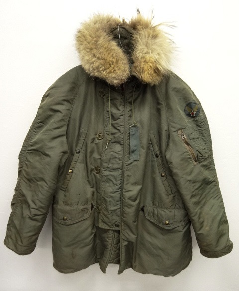 画像: 50'S アメリカ軍 USAF "ALBERT TURNER" 黒タグ N-3B コヨーテファー L (VINTAGE) 「Jacket」 入荷しました。