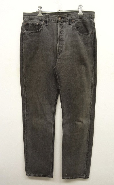 画像: 90'S LEVIS 501 デニム BLACK USA製 W33L32 (VINTAGE) 「Bottoms」 入荷しました。