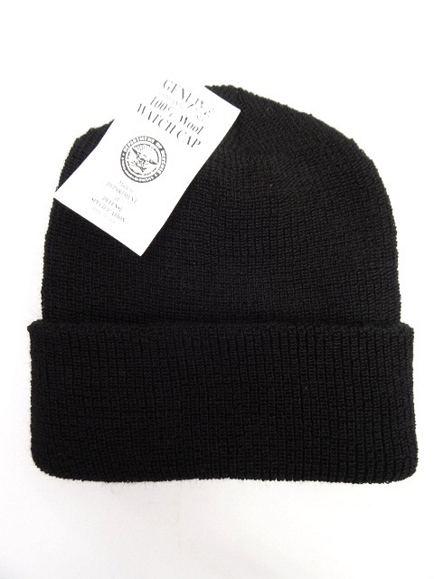 画像: 90'S アメリカ軍 US NAVY ウール ワッチキャップ BLACK (DEADSTOCK) 「Cap」 入荷しました。