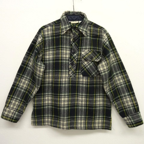 画像: 70'S L.L.Bean 筆記体タグ ウール 長袖 プルオーバーシャツ (VINTAGE) 「L/S Shirt」 入荷しました。