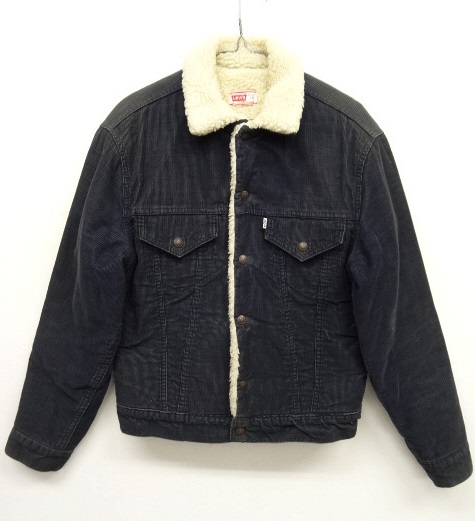 画像: 70'S LEVIS コーデュロイ ボアジャケット NAVY USA製 (VINTAGE) 「Jacket」 入荷しました。