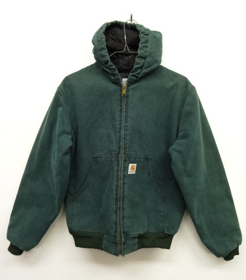 画像: 80'S CARHARTT 裏地キルティング ダック パーカー GREEN USA製 (VINTAGE) 「Jacket」 入荷しました。