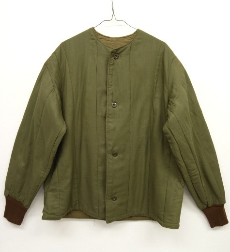 画像: 60'S チェコ軍 M60 ライナージャケット KHAKI L (DEADSTOCK) 「Jacket」 入荷しました。