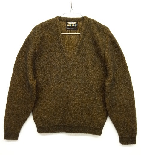 画像: 60'S MANHATTAN Vネック モヘアニット USA製 (VINTAGE) 「Knit」 入荷しました。