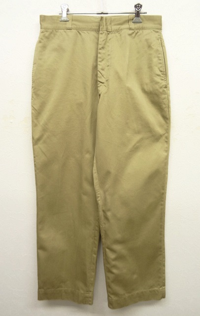 画像: 70'S アメリカ軍 US ARMY チノパンツ SCOVILLジップ (VINTAGE) 「Bottoms」 入荷しました。
