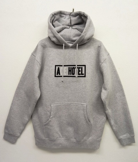 画像: ACE HOTEL ボックスロゴ スウェット パーカー HEATHER GREY (NEW) 「Parka」 入荷しました。