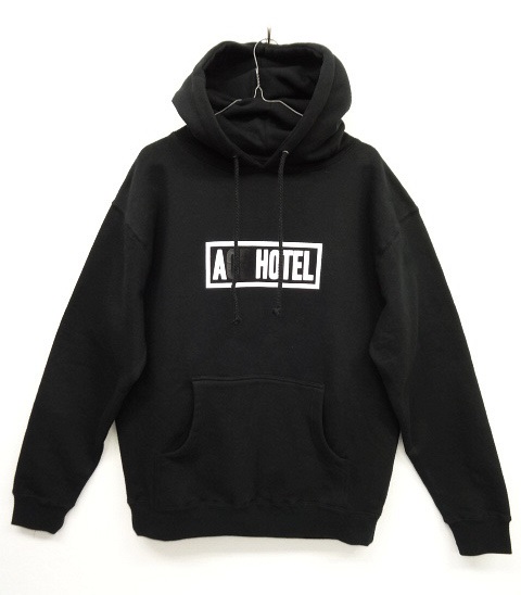 画像: ACE HOTEL ボックスロゴ スウェット パーカー BLACK (NEW) 「Parka」 入荷しました。