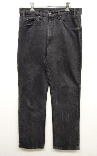 画像: 80'S LEVIS 509 オレンジタブ デニム BLACK USA製 W34L30 (VINTAGE) 「Bottoms」 入荷しました。