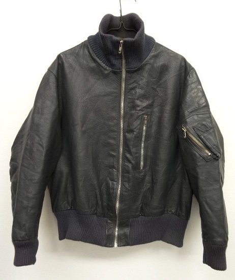 画像: 80'S ドイツ軍 レザー フライトジャケット GREY (VINTAGE) 「Jacket」 入荷しました。