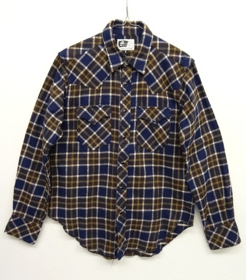 画像: Engineered Garments フランネル ウエスタンシャツ USA製 (USED) 「L/S Shirt」 入荷しました。