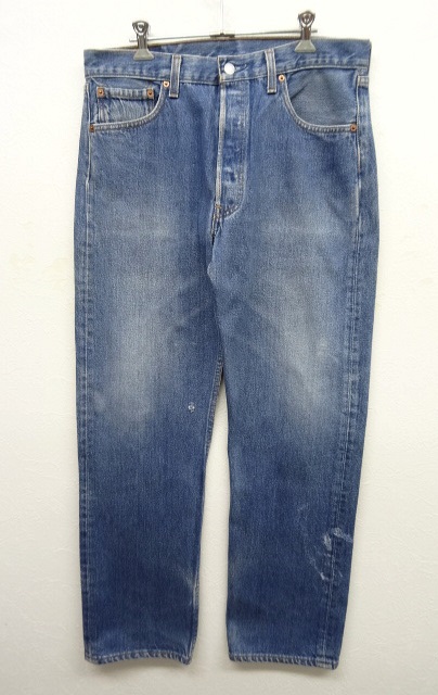 画像: 90'S LEVIS 501 デニム USA製 W34L30 (VINTAGE) 「Bottoms」 入荷しました。