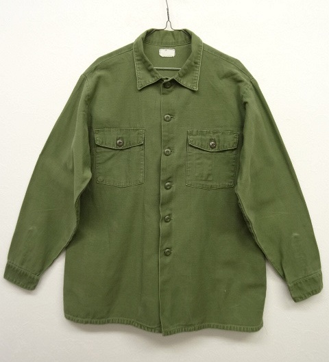 画像: 70'S アメリカ軍 US ARMY OG107 ファティーグシャツ (VINTAGE) 「L/S Shirt」 入荷しました。