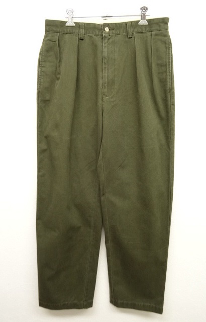 画像: 90'S RALPH LAUREN ツープリーツ チノパンツ OLIVE (VINTAGE) 「Bottoms」 入荷しました。