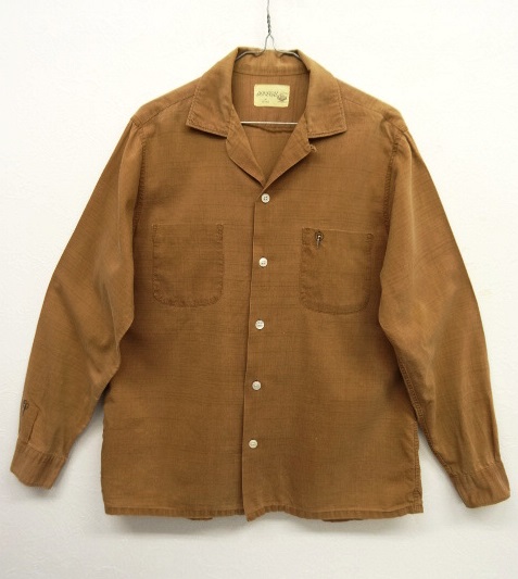画像: 60'S DONEGAL オープンカラー コットンシャツ (VINTAGE) 「L/S Shirt」 入荷しました。