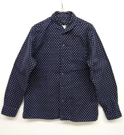 画像: Engineered Garments ラウンドカラー 長袖ボックスシャツ ポルカドット USA製 (USED) 「L/S Shirt」 入荷しました。