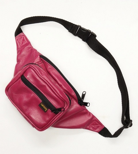 画像: VANSON レザー ウエストポーチ フーシャピンク (USED) 「Bag」 入荷しました。