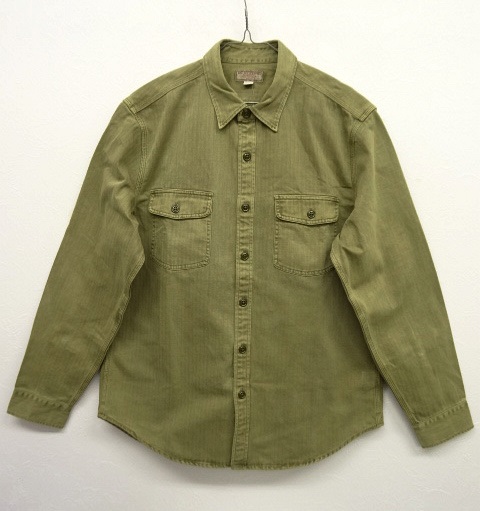 画像: WALLACE & BARNES ヘリンボーンツイル ミリタリーシャツ 日本未発売 (NEW) 「L/S Shirt」 入荷しました。