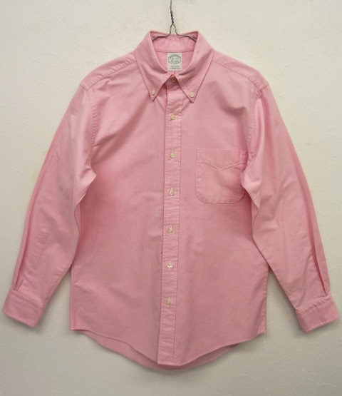 画像: 90'S BROOKS BROTHERS オックスフォード BDシャツ ピンク USA製 (VINTAGE) 「L/S Shirt」 入荷しました。