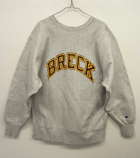 画像: 90'S CHAMPION 刺繍タグ リバースウィーブ グレー USA製 (VINTAGE) 「Sweat Shirt」 入荷しました。