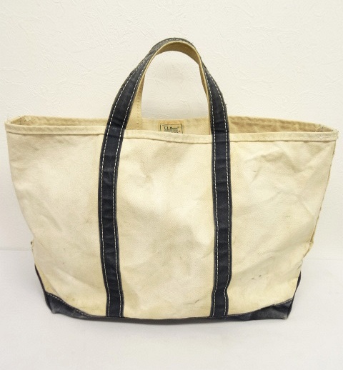 画像: 80'S LL Bean 2色タグ 耳付き キャンバス トートバッグ USA製 (VINTAGE) 「Bag」 入荷しました。