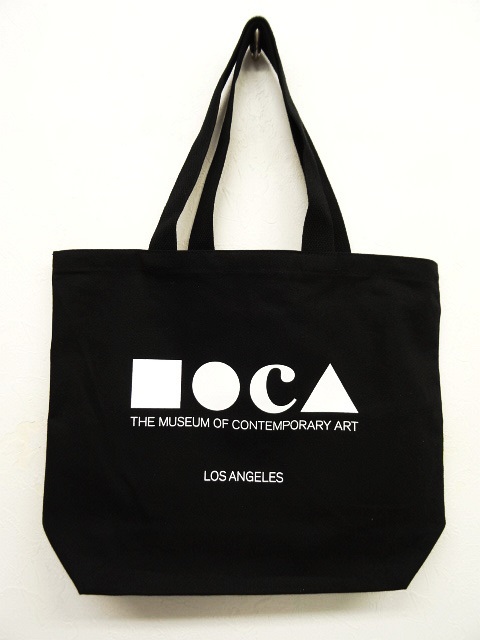 画像: MOCA LOS ANGELES キャンバス トートバッグ ブラック 日本未発売 (NEW) 「Bag」 入荷しました。