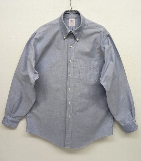 画像: 90'S BROOKS BROTHERS オックスフォード BDシャツ ブルー USA製 (VINTAGE) 「L/S Shirt」 入荷しました。