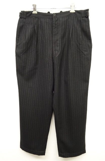 画像: 70'S ユーロワーク プリーツ入り ワークパンツ ストライプ (VINTAGE) 「Bottoms」 入荷しました。
