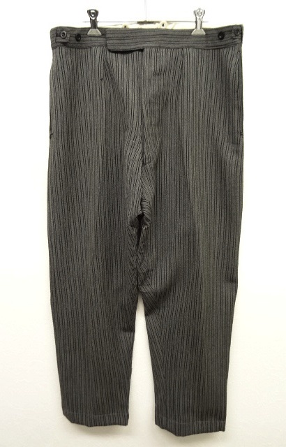 画像: 50'S ユーロワーク プリーツ入り ワークパンツ ストライプ (VINTAGE) 「Bottoms」 入荷しました。