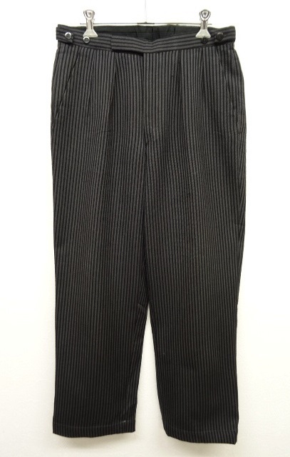 画像: 60'S ユーロワーク プリーツ入り ワークパンツ ストライプ (VINTAGE) 「Bottoms」 入荷しました。