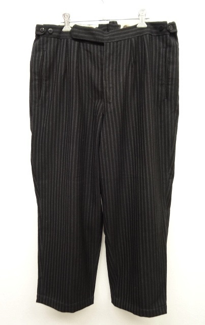 画像: 50'S ユーロワーク プリーツ入り ワークパンツ ストライプ (VINTAGE) 「Bottoms」 入荷しました。