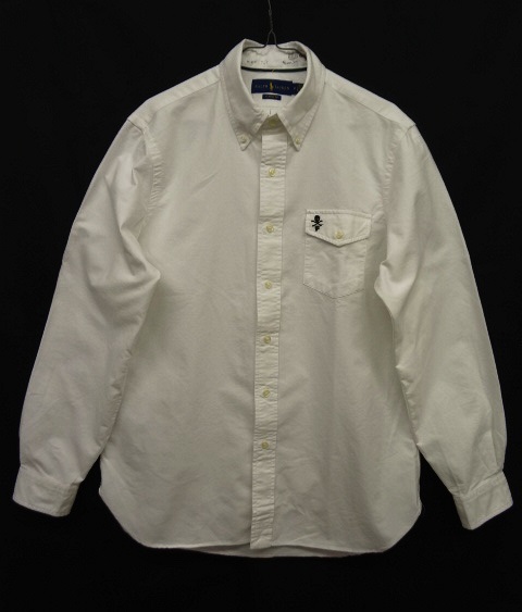 画像: RALPH LAUREN スカル刺繍 オックスフォード BDシャツ (NEW) 「L/S Shirt」 入荷しました。