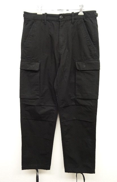画像: WALLACE & BARNES リップストップ カーゴパンツ BLACK (NEW) 「Bottoms」 入荷しました。