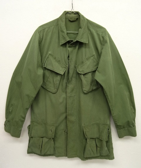 画像: 60'S アメリカ軍 US ARMY "JUNGLE FATIGUE 3rd" ノンリップ ポプリンジャケット (VINTAGE) 「Jacket」 入荷しました。