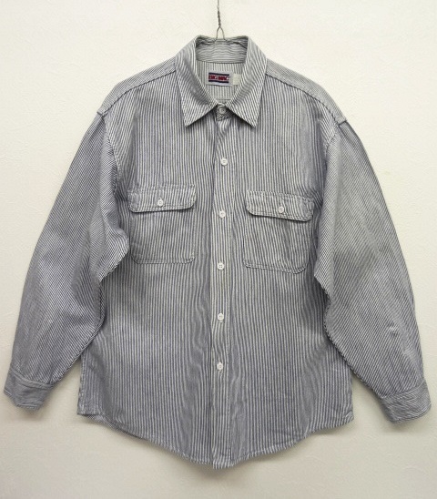 画像: 80'S BIG MAC ヒッコリーストライプ ワークシャツ USA製 (VINTAGE) 「L/S Shirt」 入荷しました。