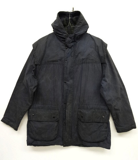 画像: BARBOUR 3クレスト "LINED DURHAM" オイルドジャケット NAVY イングランド製 (VINTAGE) 「Jacket」 入荷しました。