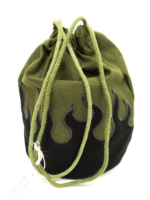 画像: ink "FLAME PURSE" USテント + LEVIS505 解体＆再構築 ポーチ BLACK (NEW) 「Bag」 入荷しました。