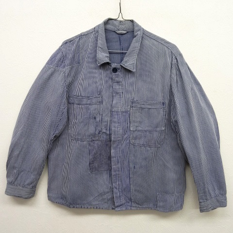 画像: ユーロ ワーク ストライプ ワークジャケット (VINTAGE) 「Jacket」 入荷しました。