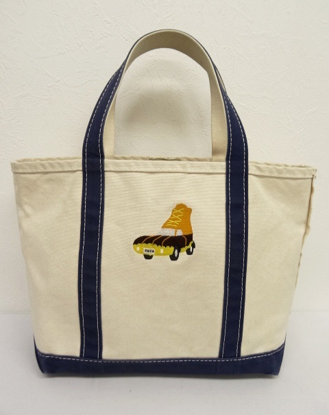 画像: 90'S LL Bean ビーンブーツ刺繍 キャンバス トートバッグ USA製 (VINTAGE) 「Bag」 入荷しました。
