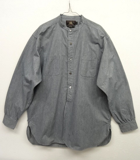 画像: 90'S RRL 初期 三ツ星タグ マチ付き グランパシャツ (VINTAGE) 「L/S Shirt」 入荷しました。