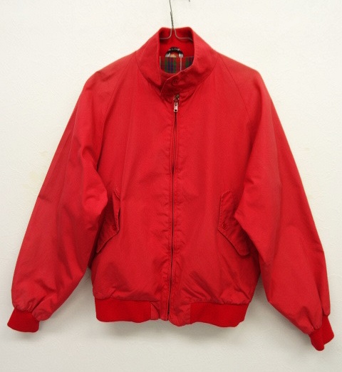 画像: 80'S BARACUTA G9 ハリントンジャケット RED イングランド製 (VINTAGE) 「Jacket」 入荷しました。