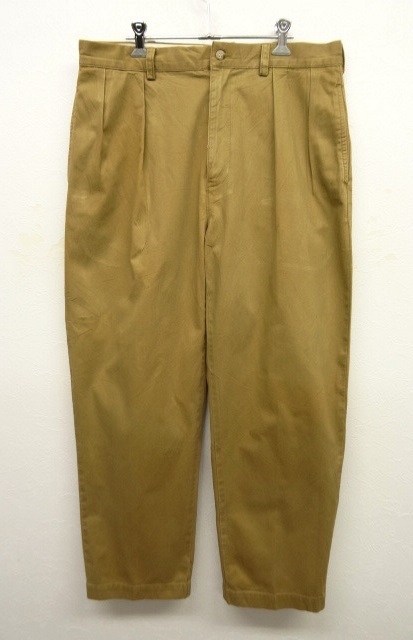 画像: 90'S RALPH LAUREN ツープリーツ チノパンツ TAN (VINTAGE) 「Bottoms」 入荷しました。