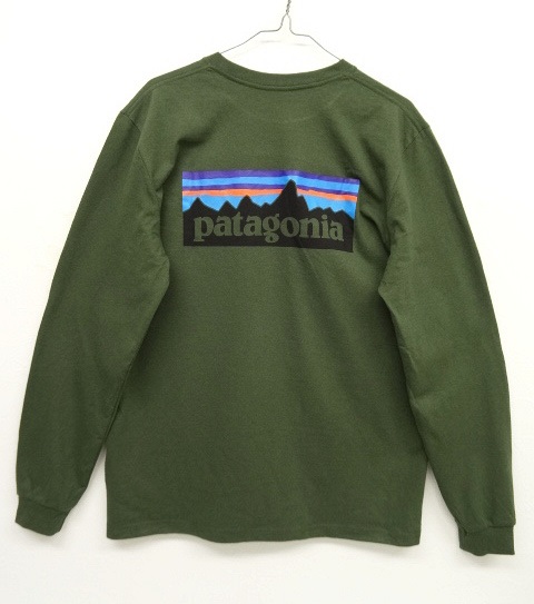 画像: PATAGONIA ロゴバックプリント 長袖 Tシャツ (NEW) 「T-Shirt」 入荷しました。