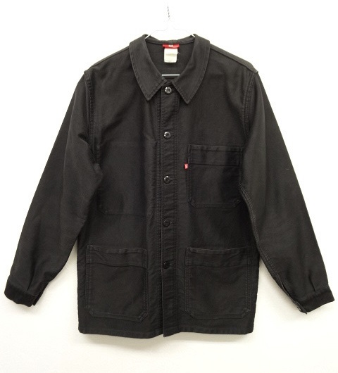 画像: ADOLPHE LAFONT モールスキン カバーオール BLACK フランス製 (USED) 「Jacket」 入荷しました。