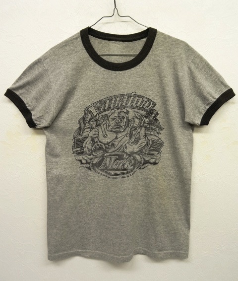 画像: 80'S MACK TRUCK 染み込みプリント リンガー Tシャツ ヘザーグレー (VINTAGE) 「T-Shirt」 入荷しました。
