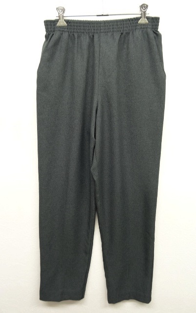 画像: ウエストゴム入り スラックス イージーパンツ GREY (USED) 「Bottoms」 入荷しました。
